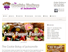 Tablet Screenshot of cookiebokay.com